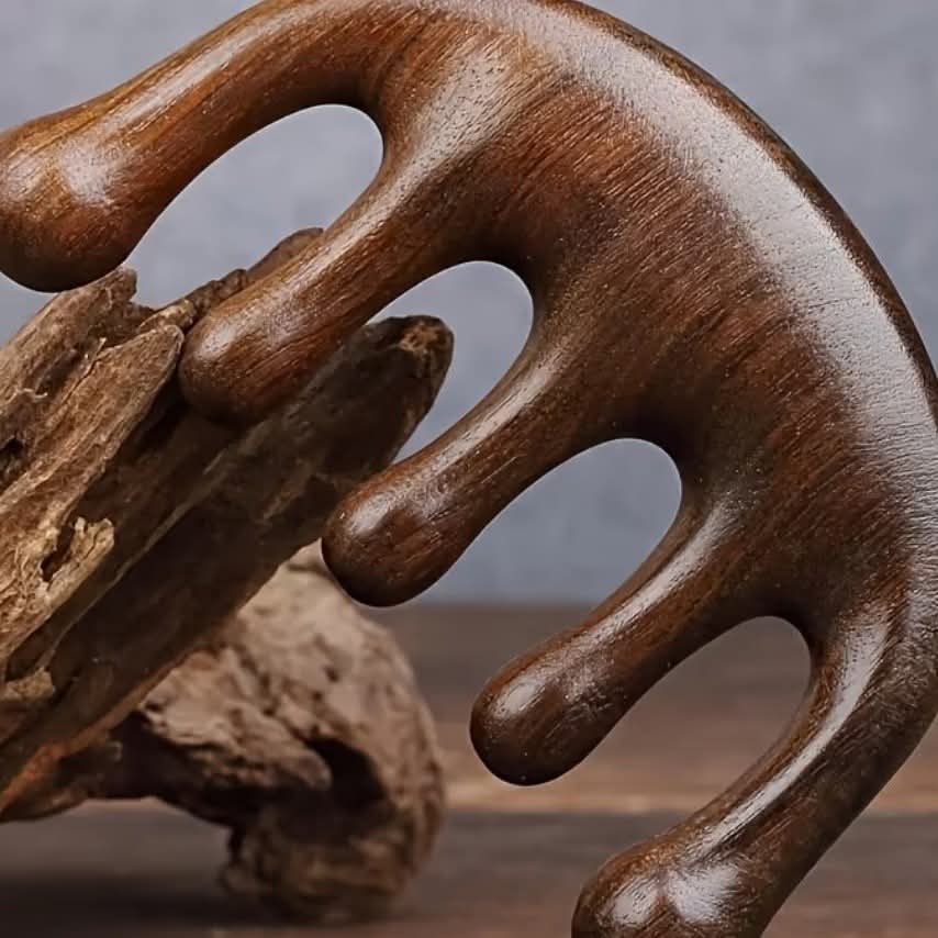 Wooden Gua Sha